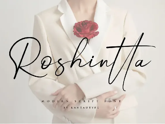 Roshintta font