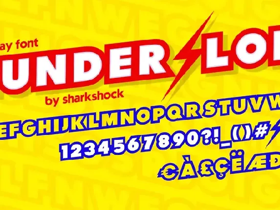 Thunder Lord font