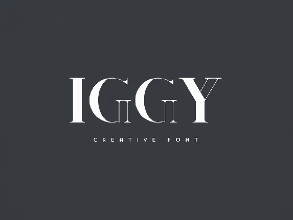 Iggy font