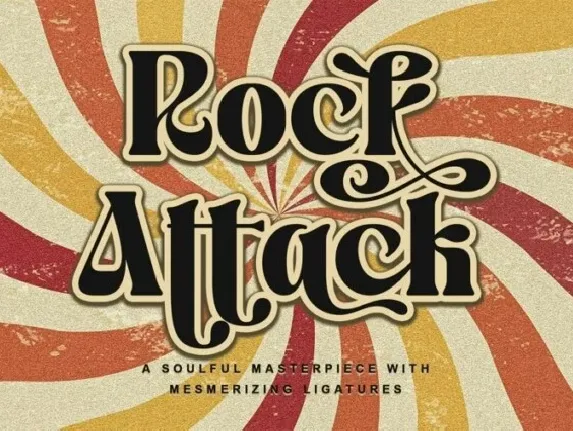 Rock Attack font