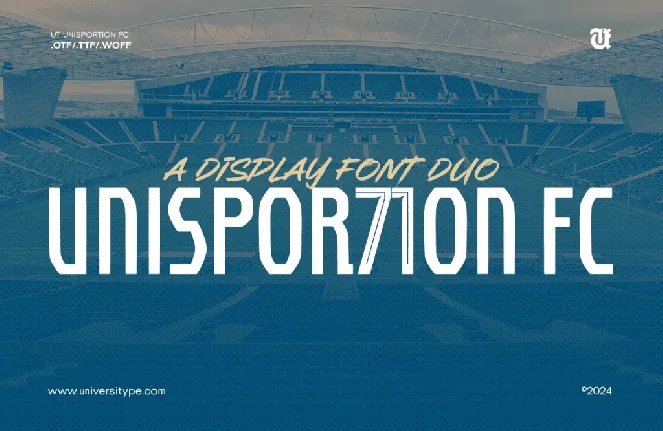 UT Unisportion FC Demo font