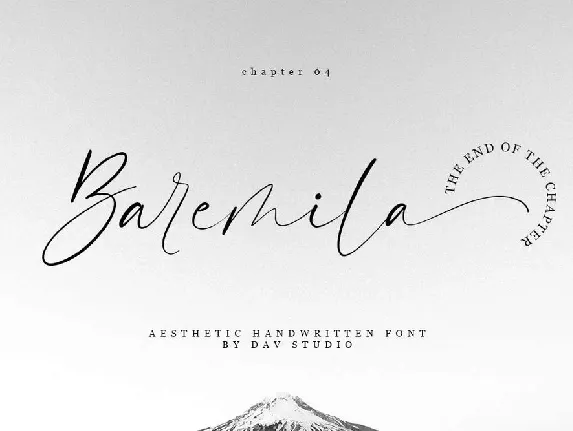 Baremila font