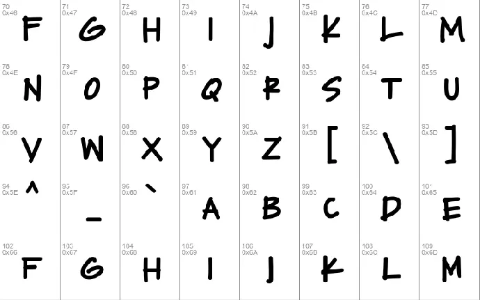 Molika font