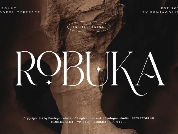 Robuka font