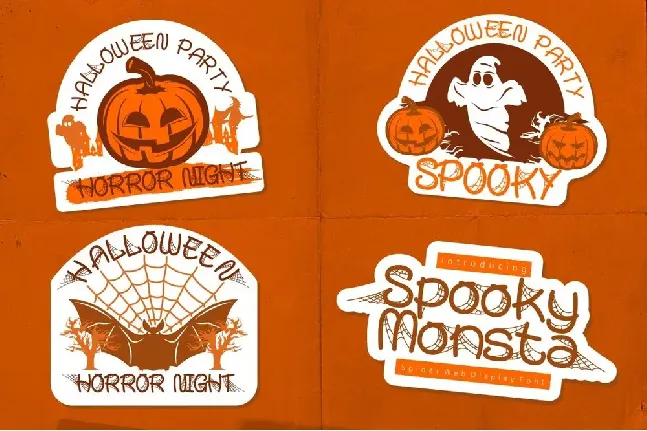 Spooky Monsta font