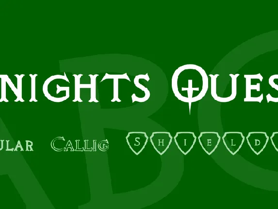 Knights Quest font