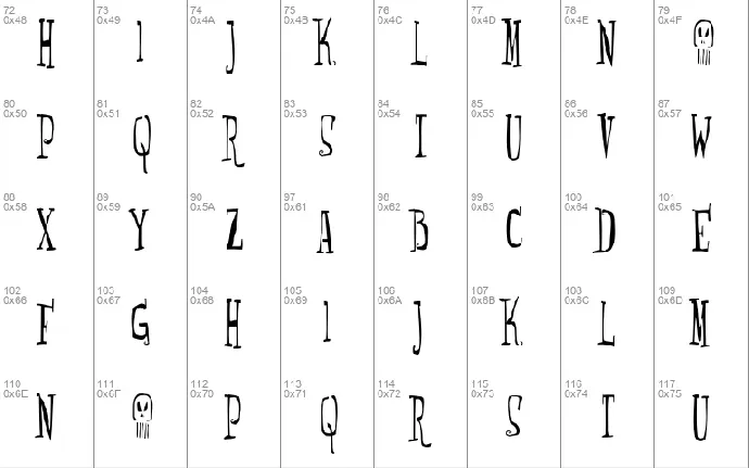 Monsterfreak font