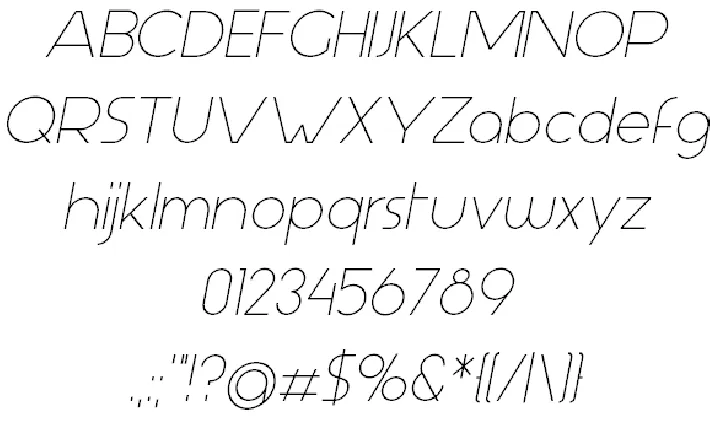 Aspergit font