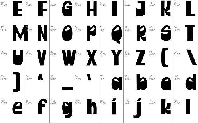 CHILOX font