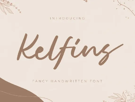 Kelfins font