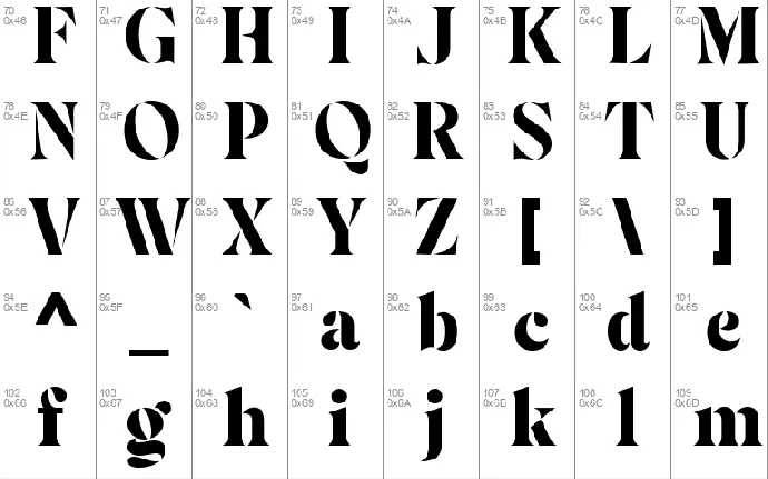 Elagra font