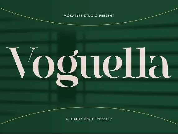 Voguella font