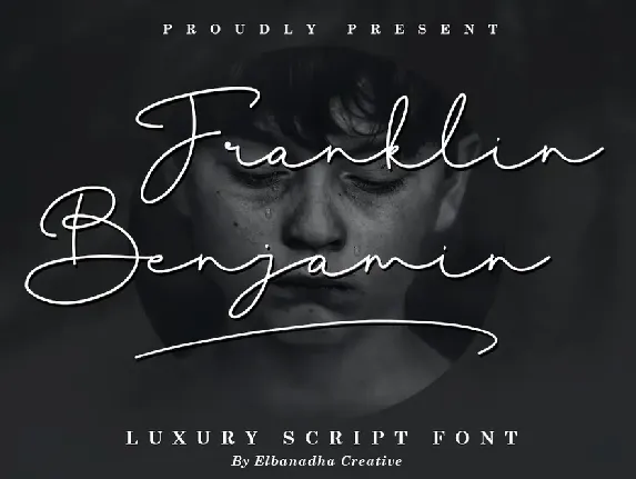 FRANKLIN BENJAMIN DEMO font