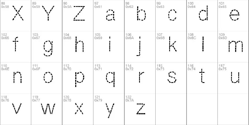 DashNess font