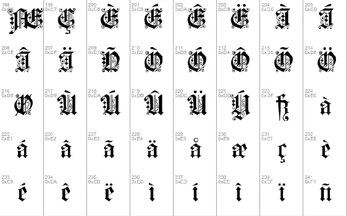 KaiserzeitGotisch font