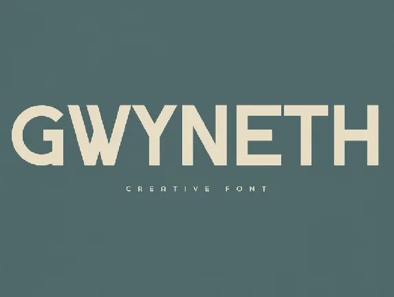 Gwyneth font