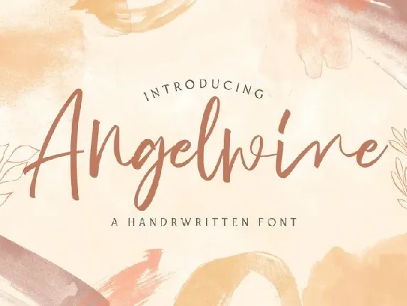 Angelwine Handwritten font