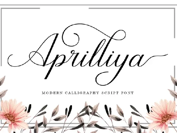 Aprilliya font