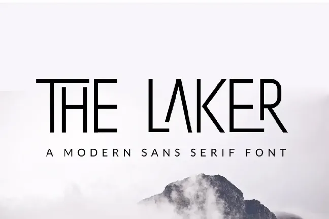 The Laker font