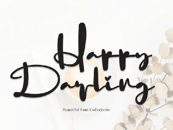 Happy Darling font