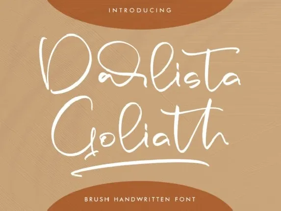 Darlista Goliath font