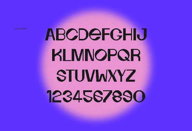 Nineties Display font