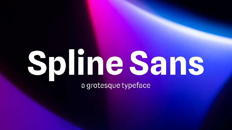 Spline Sans font