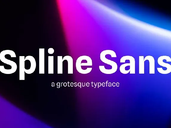 Spline Sans font