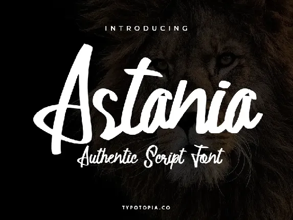 Astania font