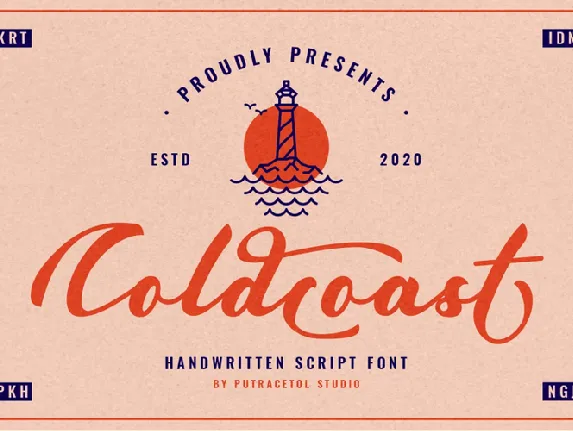 Coldcoast font