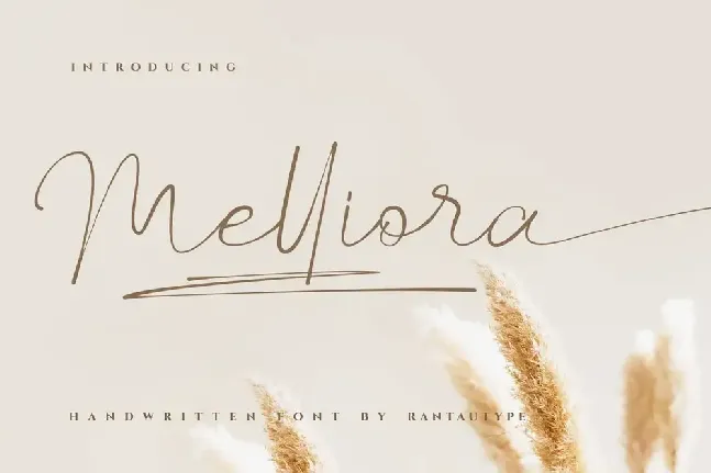 Melliora font