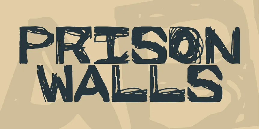 Prison Walls font