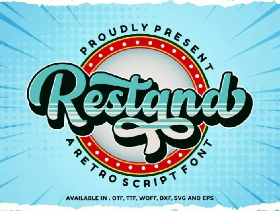 Restand font