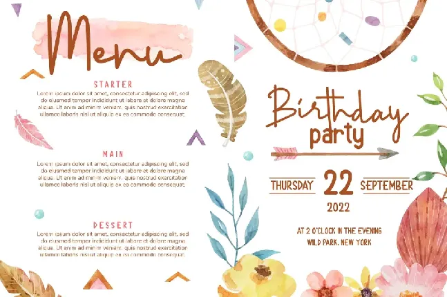 Birthday Girl font