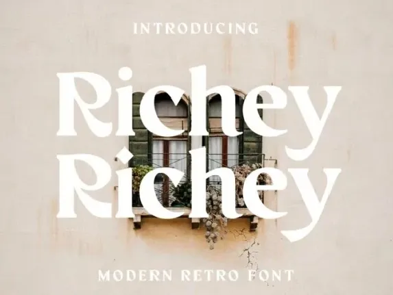 RIchey font