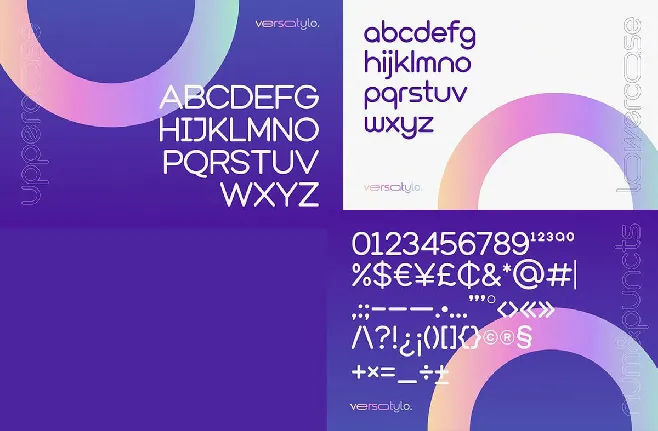 Versatylo font