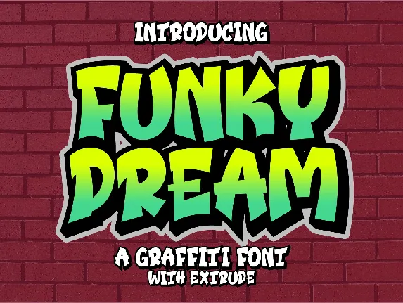 Funky Dream font