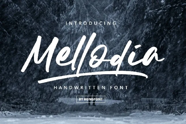 Mellodia font