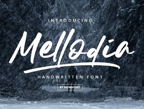 Mellodia font