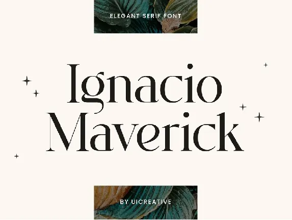 Ignacio Maverick font