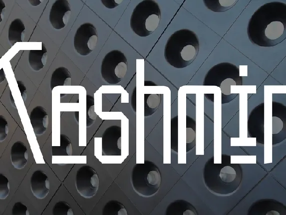 Kashmir font