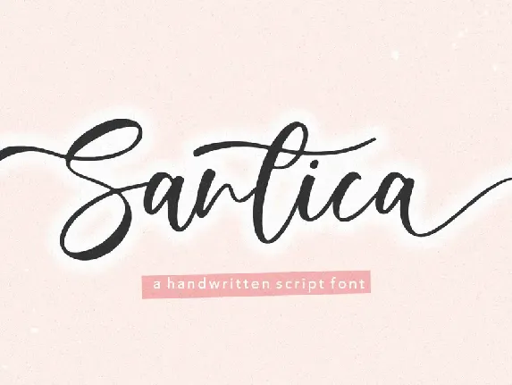 Santica font