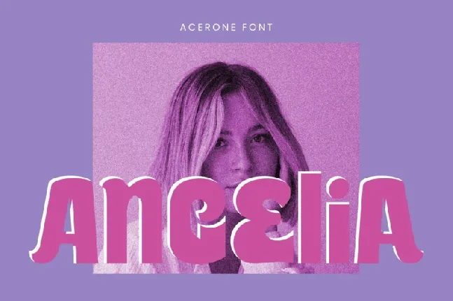 Acerone font