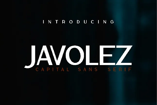 Javolez font