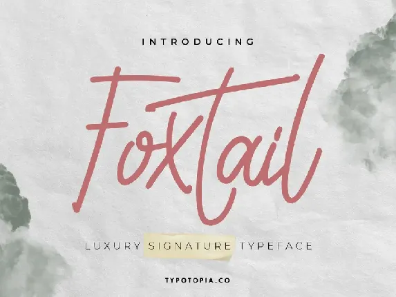 Foxtail font