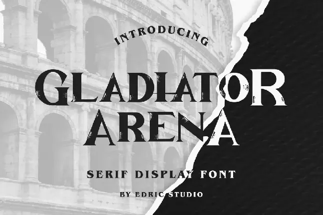 Gladiator Arena Demo font