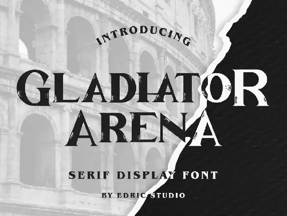 Gladiator Arena Demo font