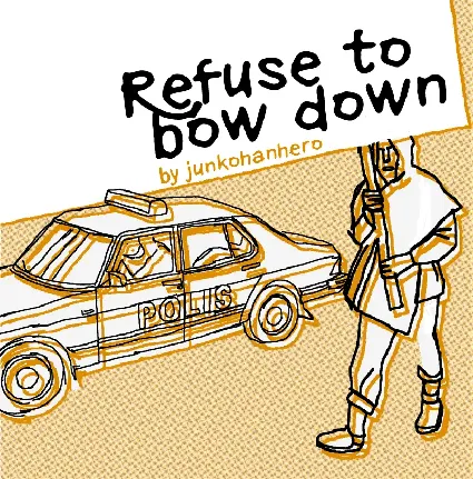 Refuse to bow down font