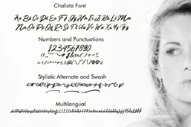 Chalista Brush Script font