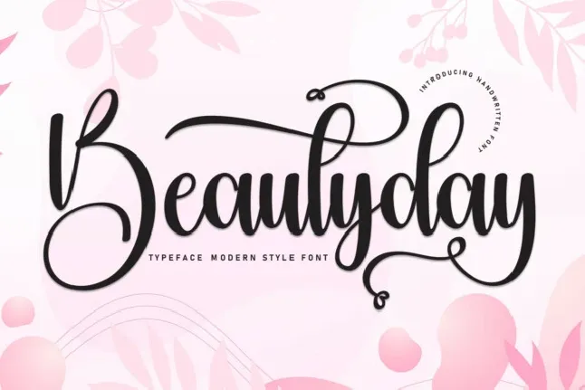 Beautyday Script font